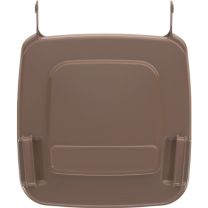 SULO Deckel Polyethylen braun passend für Müllgroßbehälter 80 l