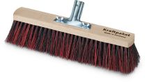 JeCo Besen Arenga/Elaston-Mix L.400mm Metallstielhalter Flachholz Stielhalter-D.28mm