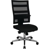 TOPSTAR Bürodrehstuhl mit Punktsynchrontechnik schwarz/schwarz 450-550 mm ohne Armlehnen Tragfähigkeit 110 kg