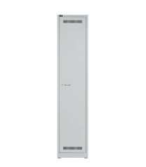 BISLEY Garderoben- Allzweckschrank LIGHT BxTxH 400x500x1850 mm, lichtgrau, GL04S1245