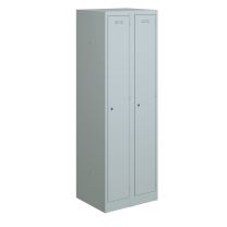 BISLEY Garderobenschrank Primary Locker BxTxH 300x500x1800 mm, lichtgrau, PL3050S2645