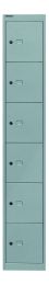 BISLEY Garderoben- & Schließfachsystem OFFICE BxTxH 305x305x1802 mm, silber, CLK126355