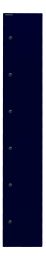 BISLEY Garderoben- & Schließfachsystem OFFICE BxTxH 305x457x1802 mm, oxfordblau, CLK186639