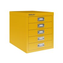 BISLEY Schubladenschrank MultiDrawer BxTxH 279x380x325 mm, sunflower, L125642