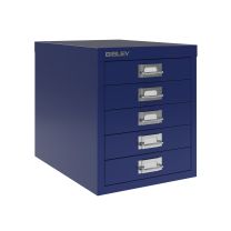 BISLEY Schubladenschrank MultiDrawer BxTxH 279x380x325 mm, oxfordblau, L125639