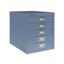 BISLEY Schubladenschrank MultiDrawer BxTxH 279x380x325 mm, blau, L125605
