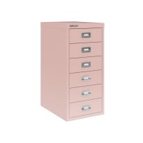 BISLEY Schubladenschrank MultiDrawer BxTxH 279x380x325 mm, pastellpink, L296620