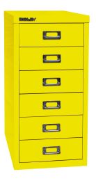 BISLEY Schubladenschrank MultiDrawer BxTxH 279x380x590 mm, zinkgelb, L296641
