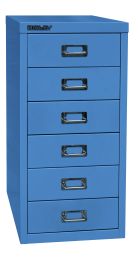 BISLEY Schubladenschrank MultiDrawer BxTxH 279x380x590 mm, blau, L296605