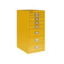 BISLEY Schubladenschrank MultiDrawer BxTxH 279x380x590 mm, sunflower, L298642