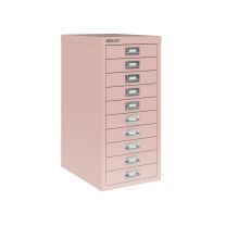 BISLEY Schubladenschrank MultiDrawer BxTxH 279x380x590 mm, pastellpink, L2910620