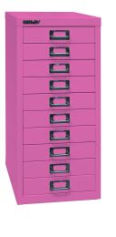 BISLEY Schubladenschrank MultiDrawer BxTxH 279x380x590 mm, pink, L2910601