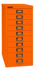 BISLEY Schubladenschrank MultiDrawer BxTxH 279x380x590 mm, orange, L2910603