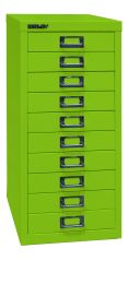 BISLEY Schubladenschrank MultiDrawer BxTxH 279x380x590 mm, grün, L2910604