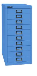 BISLEY Schubladenschrank MultiDrawer BxTxH 279x380x590 mm, blau, L2910605