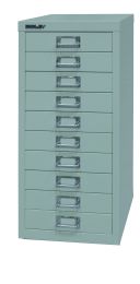 BISLEY Schubladenschrank MultiDrawer BxTxH 279x380x590 mm, lichtgrau, L2910645