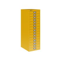 BISLEY Schubladenschrank MultiDrawer BxTxH 279x380x860 mm, sunflower, L3915642