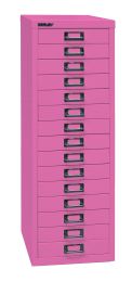 BISLEY Schubladenschrank MultiDrawer BxTxH 279x380x860 mm, pink, L3915601