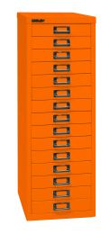 BISLEY Schubladenschrank MultiDrawer BxTxH 279x380x860 mm, orange, L3915603