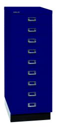 BISLEY Schubladenschrank MultiDrawer BxTxH 349x432x940 mm, oxfordblau, L39A39S639