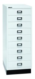 BISLEY Schubladenschrank MultiDrawer BxTxH 349x432x940 mm, verkehrsweiß, L39A39S696