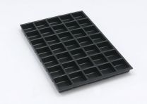 BISLEY MultiDrawer Schubladeneinsatz A4 35 Fächer für alle DIN A4 Schubladen, Kunststoff, 221P1800