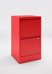 BISLEY Schubladenschrank PFA | Home Filer BxTxH 413x400x672 mm, kardinalrot, HF2670