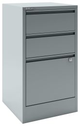 BISLEY Schubladenschrank PFA | Home Filer BxTxH 413x400x672 mm, silber, HF3355