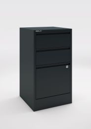 BISLEY Schubladenschrank PFA | Home Filer BxTxH 413x400x672 mm, anthrazit, HF3634