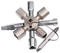 KNIPEX Schaltschrankschlüssel "TwinKey"