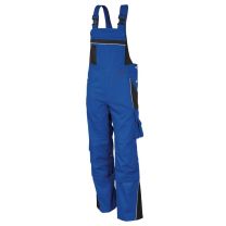 Latzhose PRO MG245g kornblau/schwarz Gr.60