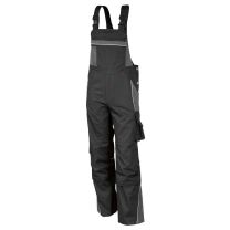 Latzhose PRO MG245g schwarz/grau Gr.42