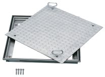 Zarges Schachtabdeckung Stahl verzinkt (47053) Schachtmaß 800 x 800 mm