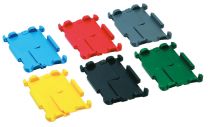 Klappdeckel, für Schwerlast-Euronormbehälter, PP, LxB 400x300 mm, Farbe schwarz, VE 4 Stück