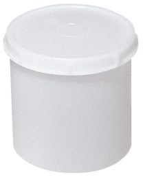 Schraubdose, PP, natur, mit Deckel, Volumen 250 ml, Durchm.xHöhe 104x50 mm, VE 25 Stück