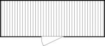 Materialcontainer, verzinkt, zerlegt, ohne Fußboden, BxTxH 6080x2170x2150 mm