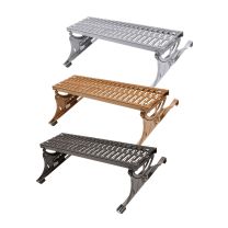 Hymer Universal-Trittflächenset - Gewicht 8 kg - Belastbar 150 kg - 2 Laufsteghalter + 1 Laufrost 800 mm