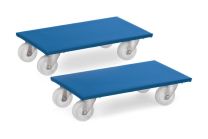 FETRA Möbelroller Ladefläche 600 x 350 mm,  Poly. (2352)