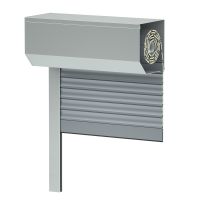 Vorbaurollladen SK45 - grau - Breite 80 cm - Aluminium