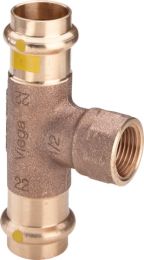 Viega T-Stück mit SC Profipres s G 2617.2 für Gas in 22mm x R (352738)