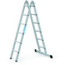 Zarges Combimasterx- Mehrzweckleiter 2x6 Sprossen (41942)
