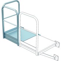 Zarges Grundpodest Edelstahl V4A (44270) 800 x 860 mm