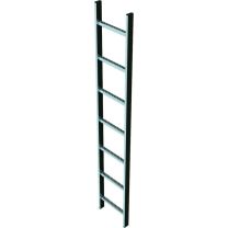 Zarges Schachtleiter Edelstahl (47644) 14 Sprossen Leiterlänge ca. 3,92 m