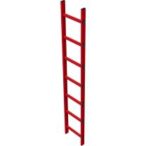 Zarges Schachtleiter GFK (47663) 13 Sprossen Leiterlänge ca. 3,64 m