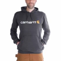CARHARTT Sweatshirt Signature Logo,carbon heather Gr.XL