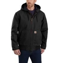 CARHARTT LOOSE FIT WASHED DUCK INSULATED ACTIVE Winterjacke BLACK Gr.XXL