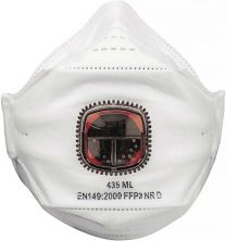 JSP Einweg-Atemschutzmaske Springfit FFP3 mit Typhoon-Ventil, 10 Stück
